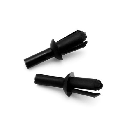 Lot de 100 rivets plastiques