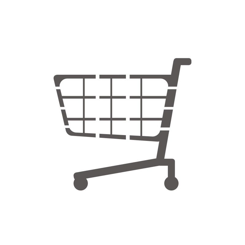 Pochoir pictogramme  chariot en pvc