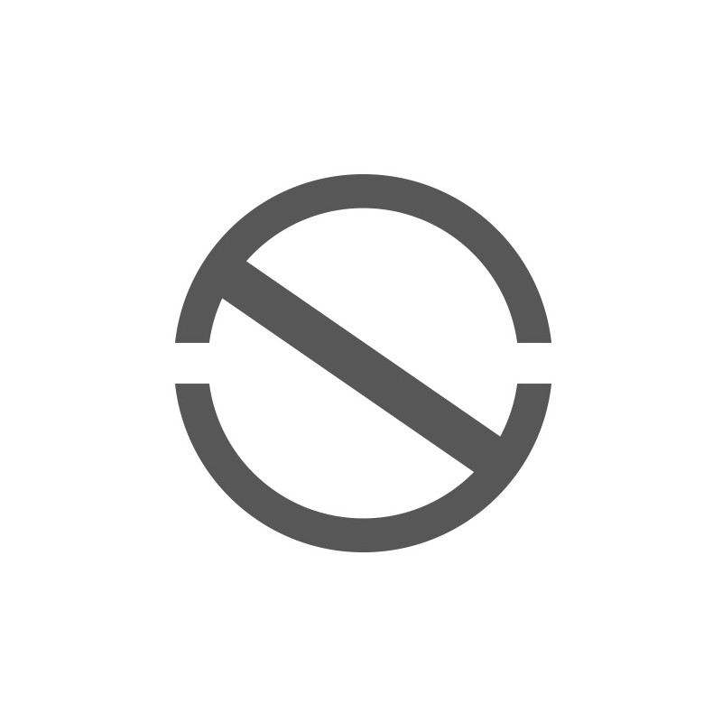 Pochoir stationnement interdit en pvc