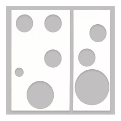 Gabarit de pose de gaine technique