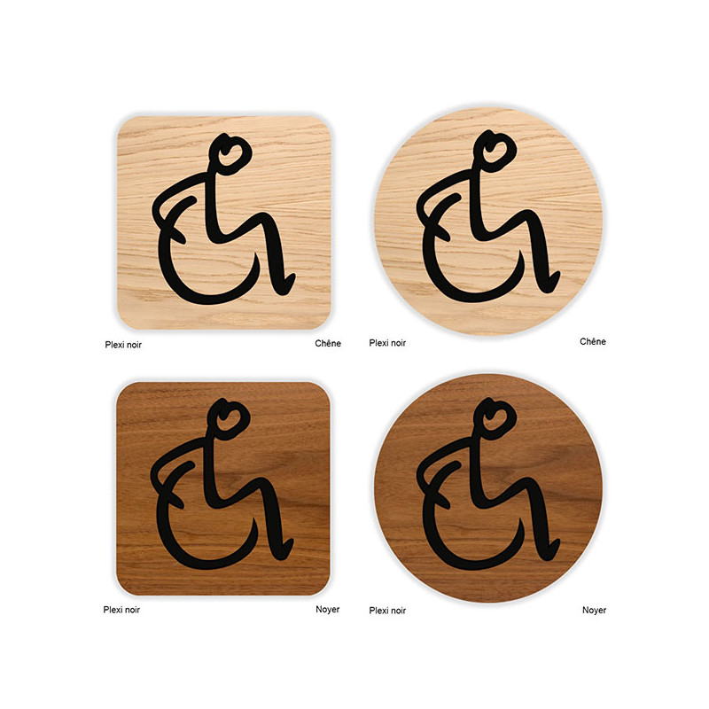 Fond bois pour pictogramme