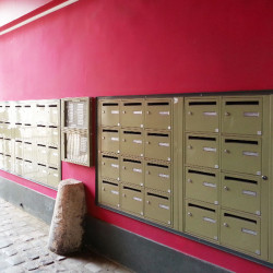 étiquette normalisée de boite aux lettres