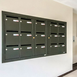 étiquette normalisée de boite aux lettres