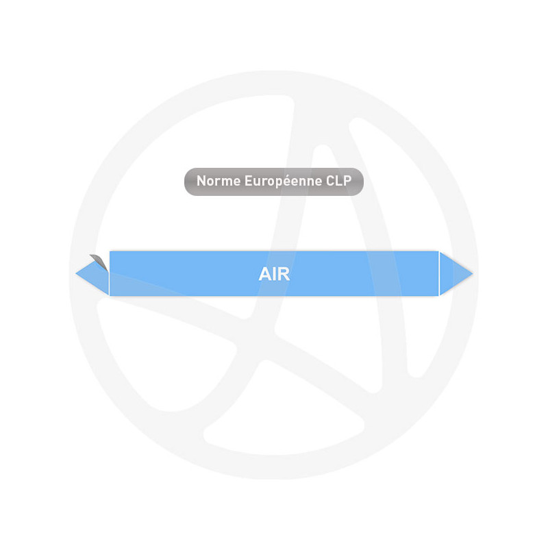 Marqueur de tuyauterie CLP Air