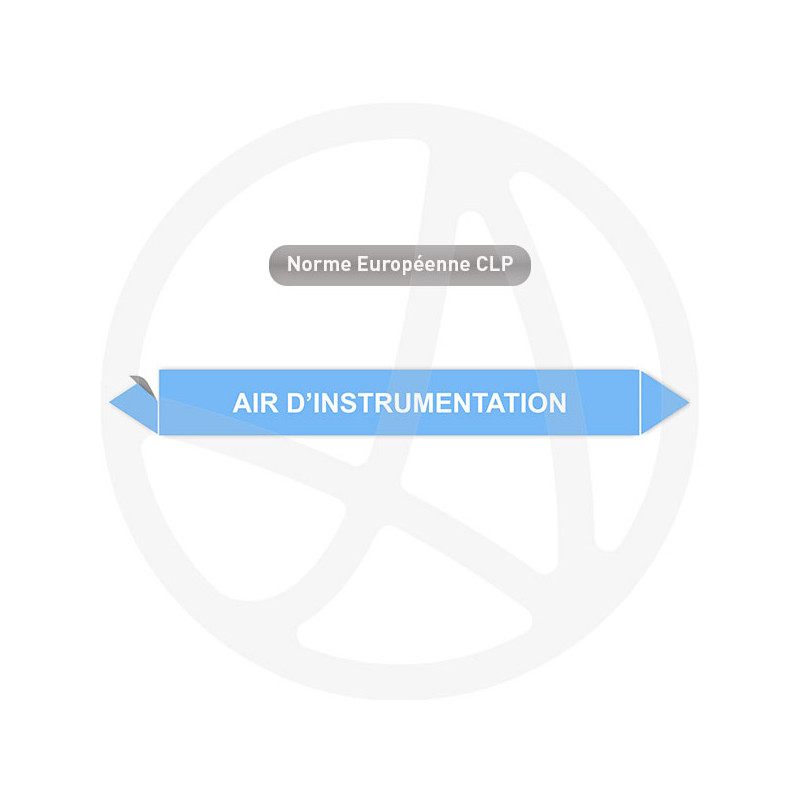 Marqueur de tuyauterie CLP Air d'instrumentation
