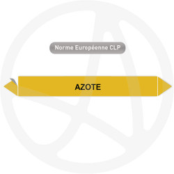 Marqueur de tuyauterie CLP Azote