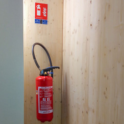 Extincteur Eau pulvérisée Classe AB Pression auxillaire