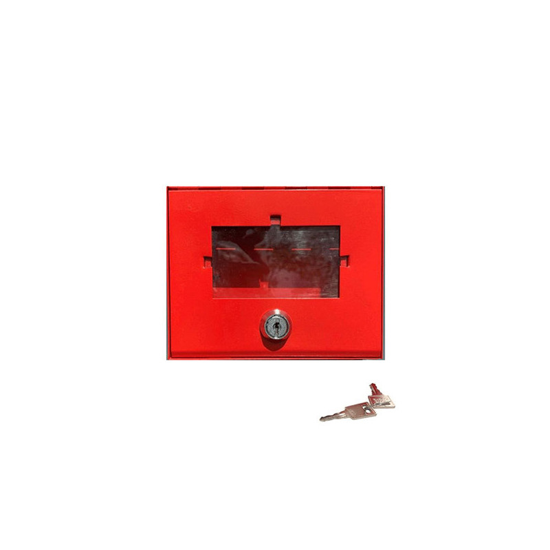 Boite à  clés sous verre dormant