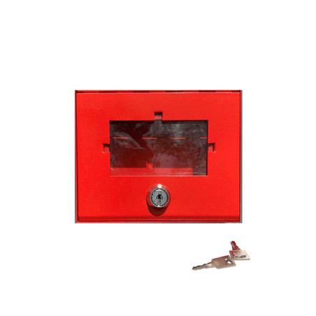 Boite à  clés sous verre dormant