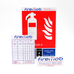 Kit de personnalisation extincteur