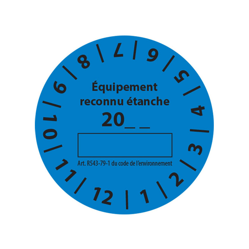 Pastille vignette Pastille  Contrôle d'étanchéité  à compléter