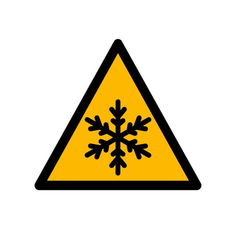 Pictogramme danger  Froid et gel