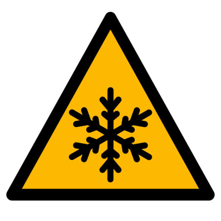 Pictogramme danger  Froid et gel