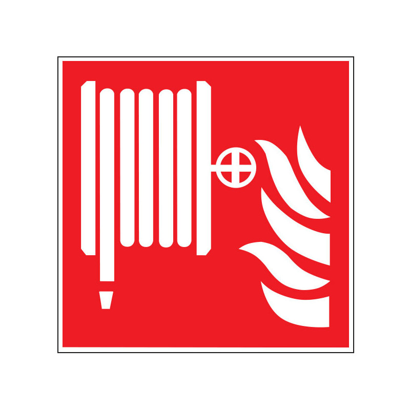 Pictogramme incendie  Lance incendie