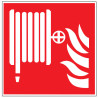 Pictogramme incendie  Lance incendie