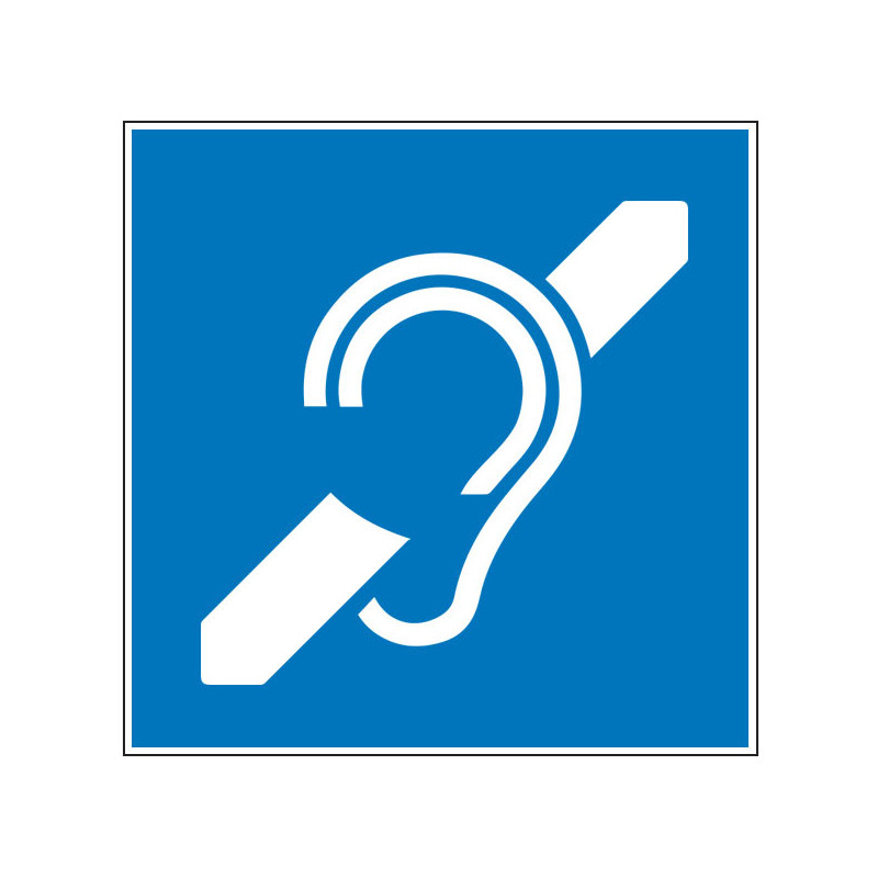 Pictogramme d'information  Malentendant