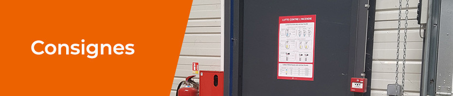 Panneau de consignes obligatoires