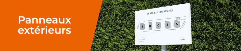 Panneaux extérieurs