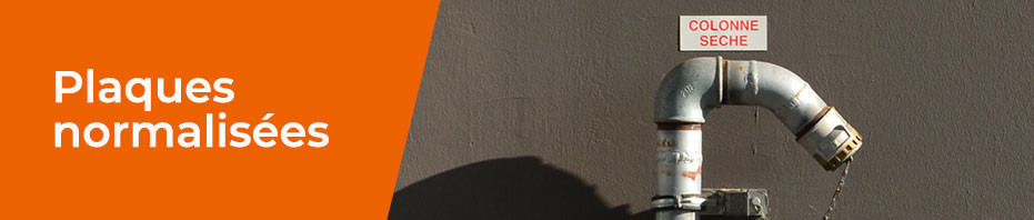 Plaques normalisées