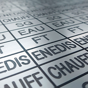 Etiquettes de gaine technique