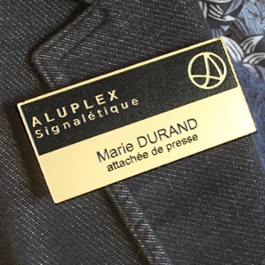 Badges d’identification